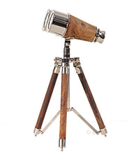 Load image into Gallery viewer, Brass Binocular On Stand