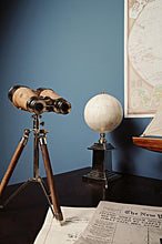 Load image into Gallery viewer, Brass Binocular On Stand