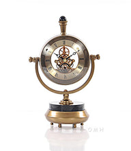 Load image into Gallery viewer, Brass Table Clock