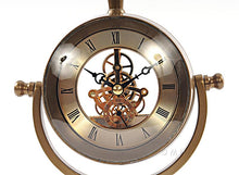 Load image into Gallery viewer, Brass Table Clock