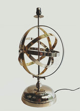 Load image into Gallery viewer, Aluminum Armillary Table Lamp