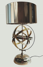 Load image into Gallery viewer, Aluminum Armillary Table Lamp