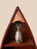 Load image into Gallery viewer, Aluminium Pineapple Storage Decor