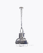 Load image into Gallery viewer, Large Steel Pendant Lamp