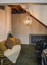 Load image into Gallery viewer, Rope Pendant Lamp - 3 Bulbs