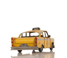 Load image into Gallery viewer, Handmade Tin Classic New York City Taxi Model