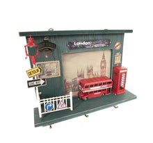 Load image into Gallery viewer, Vintage Double Decker London Bus Shadow Box