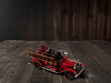 Load image into Gallery viewer, Handmade 1910s Fire Engine Truck Model