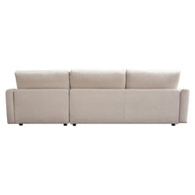 Load image into Gallery viewer, Arcadia 2PC Reversible Chaise Sectional w/ Feather Down Seating in Cream Fabric by Diamond Sofa
