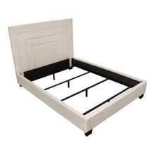 Load image into Gallery viewer, Arden Eastern King Bed w/ 54" Headboard in Cream Fabric by Diamond Sofa