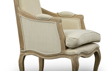 Load image into Gallery viewer, Baxton Studio Nivernais Wood Traditional French Accent Chair