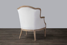 Load image into Gallery viewer, Baxton Studio Charlemagne Traditional French Accent Chair-Oak