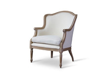 Load image into Gallery viewer, Baxton Studio Charlemagne Traditional French Accent Chair-Oak