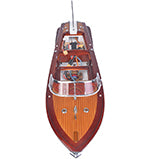 Load image into Gallery viewer, Riva Aquarama With RC Motor Medium