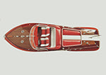 Load image into Gallery viewer, Riva Aquarama With RC Motor Medium