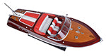 Load image into Gallery viewer, Riva Aquarama With RC Motor Medium