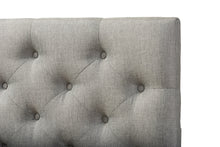 Load image into Gallery viewer, Baxton Studio Viviana Modern and Contemporary Grey Fabric Upholstered Button-tufted Queen Size Headboard