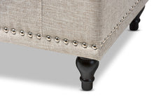 Load image into Gallery viewer, Baxton Studio Kaylee Modern Classic Beige Fabric Upholstered Button-Tufting Storage Ottoman Bench