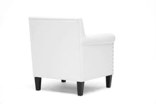 Load image into Gallery viewer, Baxton Studio Thalassa White Modern Arm Chair