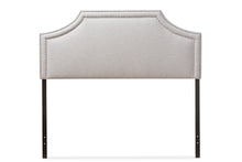 Load image into Gallery viewer, Baxton Studio Avignon Modern and Contemporary Grayish Beige Fabric Upholstered King Size Headboard