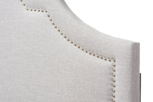 Load image into Gallery viewer, Baxton Studio Rita Modern and Contemporary Grayish Beige Fabric Upholstered Queen Size Headboard