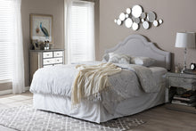 Load image into Gallery viewer, Baxton Studio Rita Modern and Contemporary Grayish Beige Fabric Upholstered Full Size Headboard