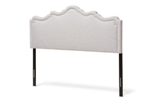 Load image into Gallery viewer, Baxton Studio Nadeen Modern and Contemporary Greyish Beige Fabric Full Size Headboard