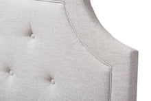 Load image into Gallery viewer, Baxton Studio Mars Modern and Contemporary Greyish Beige Fabric Full Size Headboard