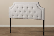 Load image into Gallery viewer, Baxton Studio Mars Modern and Contemporary Greyish Beige Fabric Queen Size Headboard
