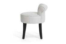 Load image into Gallery viewer, Baxton Studio Millani Beige Linen Modern Lounge Stool