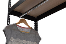 Load image into Gallery viewer, Baxton Studio Gavin Black Metal 3-Shelf Closet Storage Racking Organizer