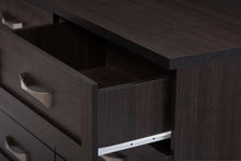 Load image into Gallery viewer, Baxton Studio Colburn Modern and Contemporary 6-Drawer Dark Brown Finish Wood Storage Dresser