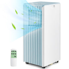 Load image into Gallery viewer, 3-in-1 10000 BTU Air Conditioner with Humidifier and Smart Sleep Mode-Blue