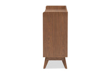 Load image into Gallery viewer, Baxton Studio Brighton Mid-Century Modern White and Walnut Wood 6-Drawer Storage Dresser