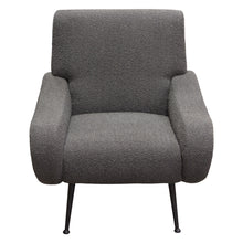Load image into Gallery viewer, Cameron Accent Chair in Chair Boucle Textured Fabric w/ Black Leg by Diamond Sofa