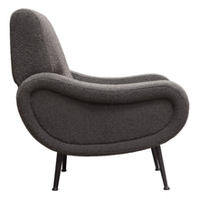Load image into Gallery viewer, Cameron Accent Chair in Chair Boucle Textured Fabric w/ Black Leg by Diamond Sofa