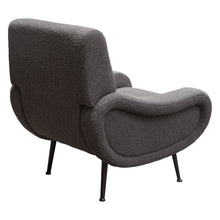 Load image into Gallery viewer, Cameron Accent Chair in Chair Boucle Textured Fabric w/ Black Leg by Diamond Sofa