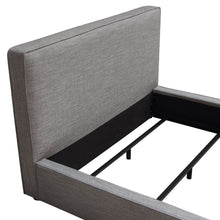 Load image into Gallery viewer, Cloud 43" Low Profile Eastern King Bed in Grey Fabric by Diamond Sofa