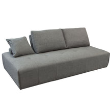 Load image into Gallery viewer, Cloud Lounge Seating Platform with Moveable Backrest Supports in Space Grey Fabric by Diamond Sofa