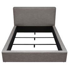 Load image into Gallery viewer, Cloud 43" Low Profile Queen Bed in Grey Fabric by Diamond Sofa