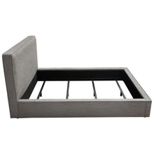 Load image into Gallery viewer, Cloud 43" Low Profile Queen Bed in Grey Fabric by Diamond Sofa