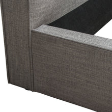 Load image into Gallery viewer, Cloud 43" Low Profile Queen Bed in Grey Fabric by Diamond Sofa