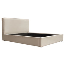 Load image into Gallery viewer, Cloud 43" Low Profile Queen Bed in Sand Fabric by Diamond Sofa