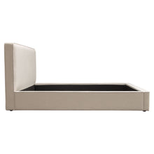 Load image into Gallery viewer, Cloud 43" Low Profile Queen Bed in Sand Fabric by Diamond Sofa