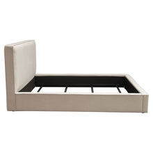 Load image into Gallery viewer, Cloud 43" Low Profile Queen Bed in Sand Fabric by Diamond Sofa