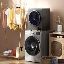Load image into Gallery viewer, 1.5 Cu .ft Clothes Dryer with with Stainless Steel Wall Mount-Gray