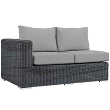 Load image into Gallery viewer, Summon Outdoor Patio Sunbrella¨ Left Arm Loveseat by Modway