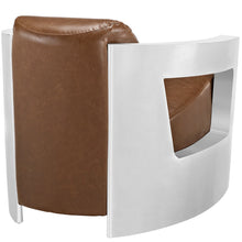Load image into Gallery viewer, Trip Leather Lounge Chair by Modway