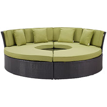Load image into Gallery viewer, Convene Circular Outdoor Patio Daybed Set by Modway