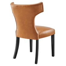 Load image into Gallery viewer, Curve Vegan Leather Dining Chair by Modway